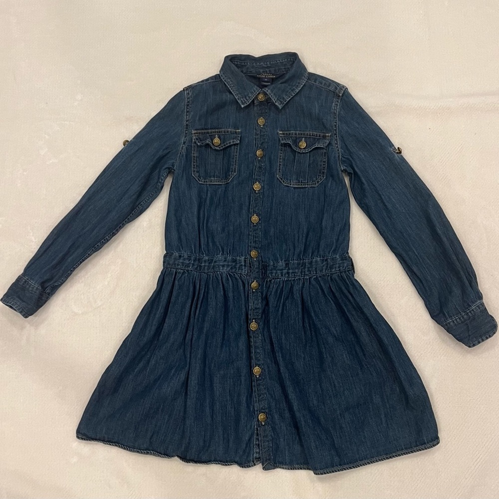 Polo RL denim dress side 12